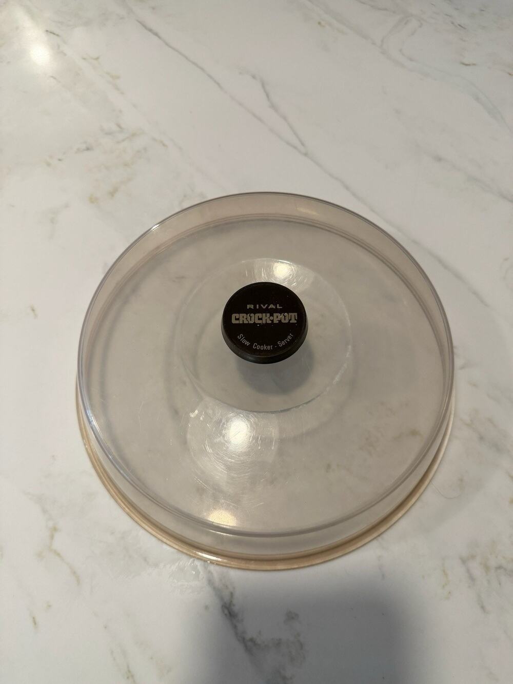 VTG 10" Rival Crock Pot 3300-2 Slow Cooker Lid ONLY OEM Plastic Replacement